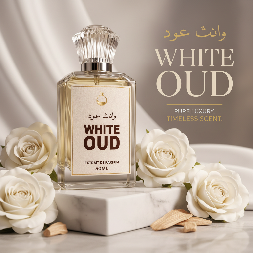 White Oud Impression By Scentora Premium Perfumes-Extrait de Parfum-50 ML