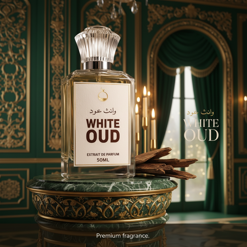 White Oud Impression By Scentora Premium Perfumes-Extrait de Parfum-50 ML
