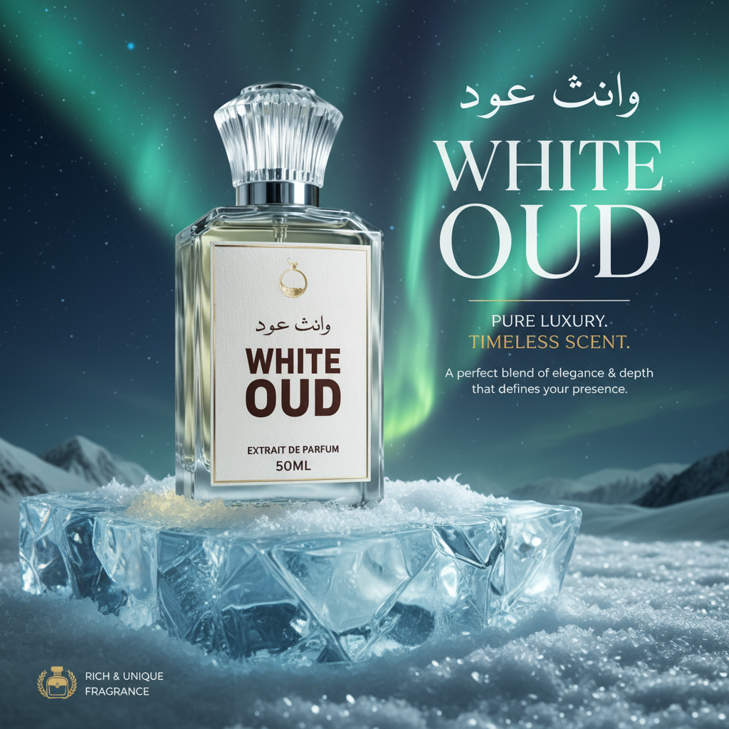 White Oud Impression By Scentora Premium Perfumes-Extrait de Parfum-50 ML
